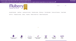Desktop Screenshot of mulberry.towerhamlets.sch.uk