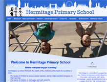 Tablet Screenshot of hermitage.towerhamlets.sch.uk