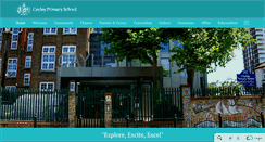 Desktop Screenshot of cayley.towerhamlets.sch.uk