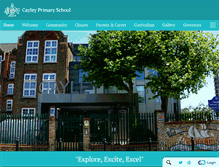 Tablet Screenshot of cayley.towerhamlets.sch.uk