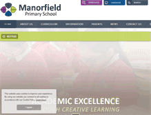Tablet Screenshot of manorfield.towerhamlets.sch.uk